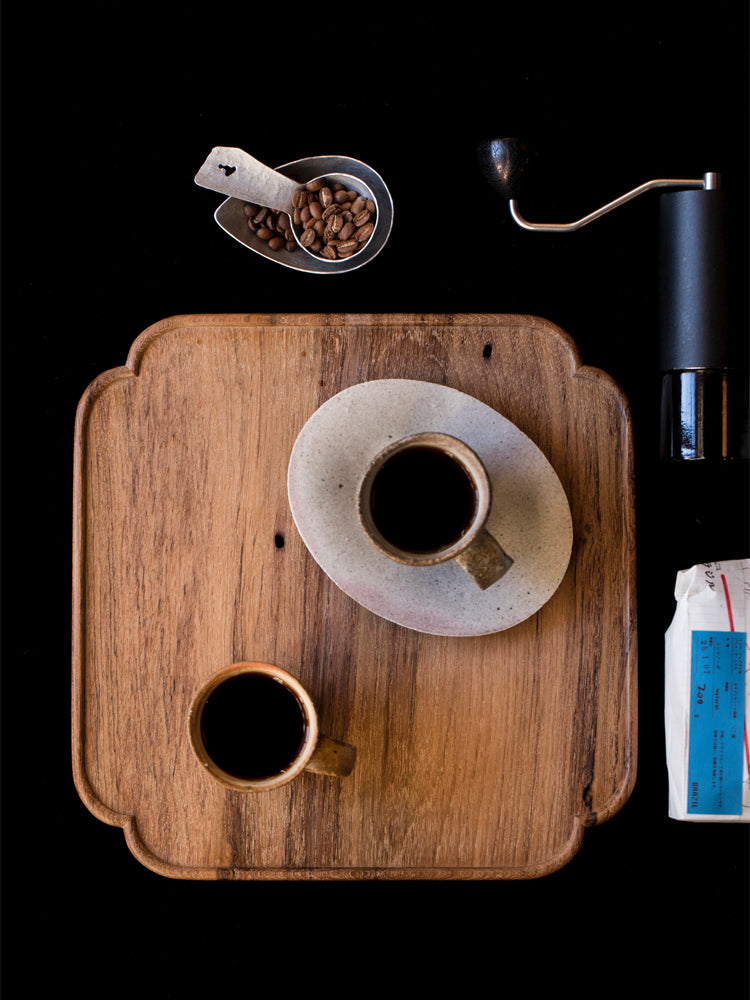 WMS™ Teak wood plate No.1
