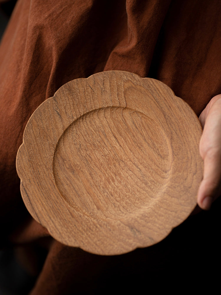 WMS™ Teak wood plate No.2
