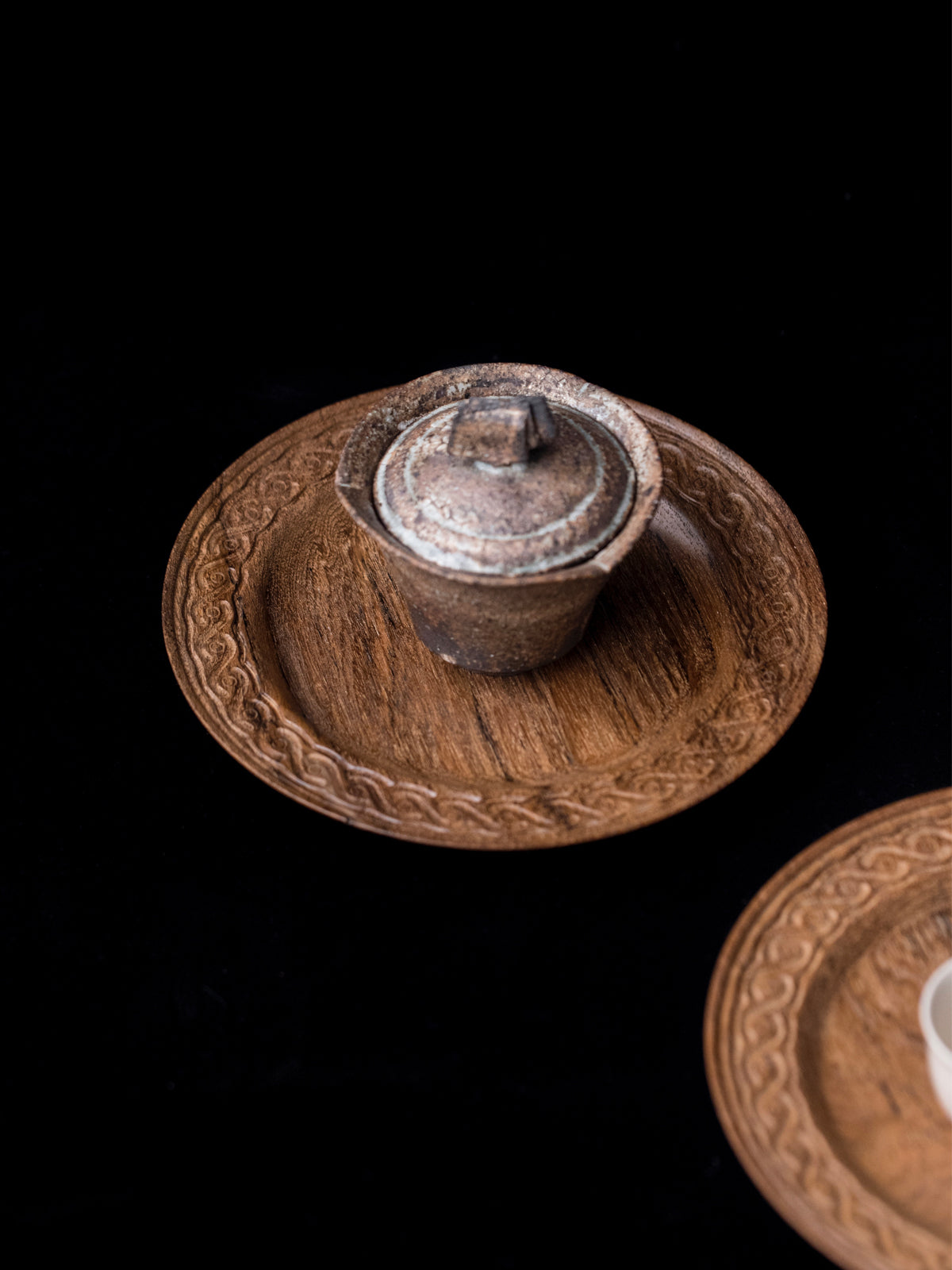 WMS™ Teak wood plate No.3