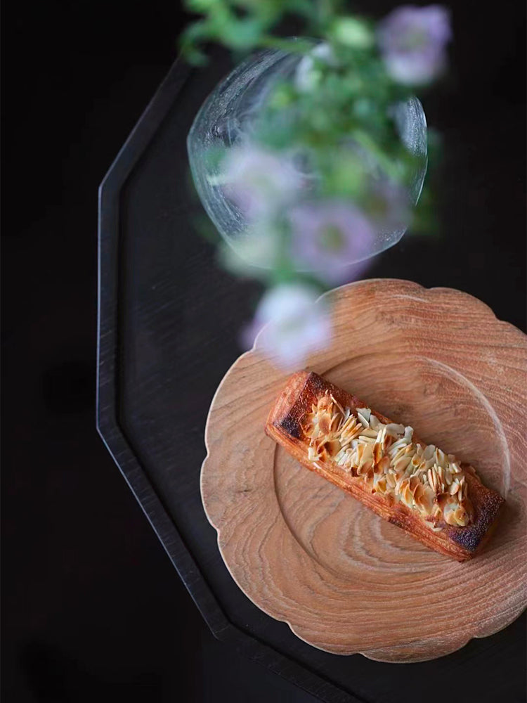 WMS™ Teak wood plate No.2