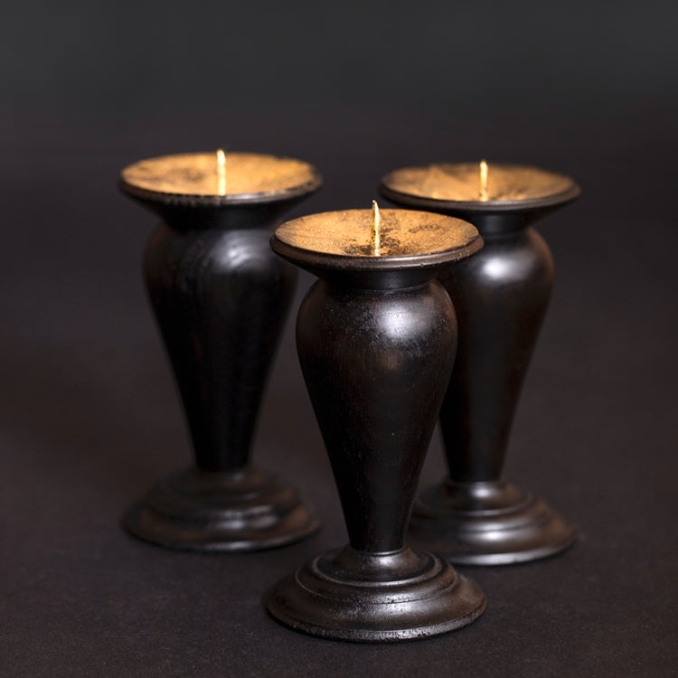 WMS™ Golden Leaf Candlestick