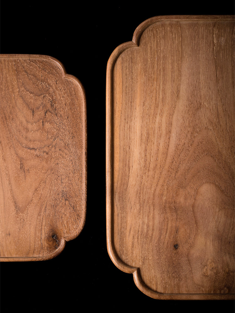 WMS™ Teak wood plate No.1