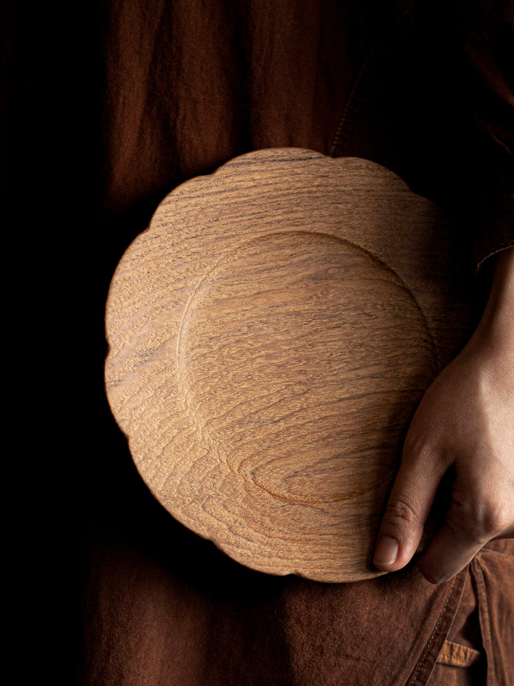 WMS™ Teak wood plate No.2