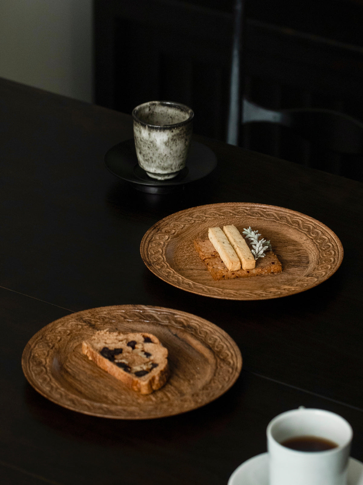WMS™ Teak wood plate No.3