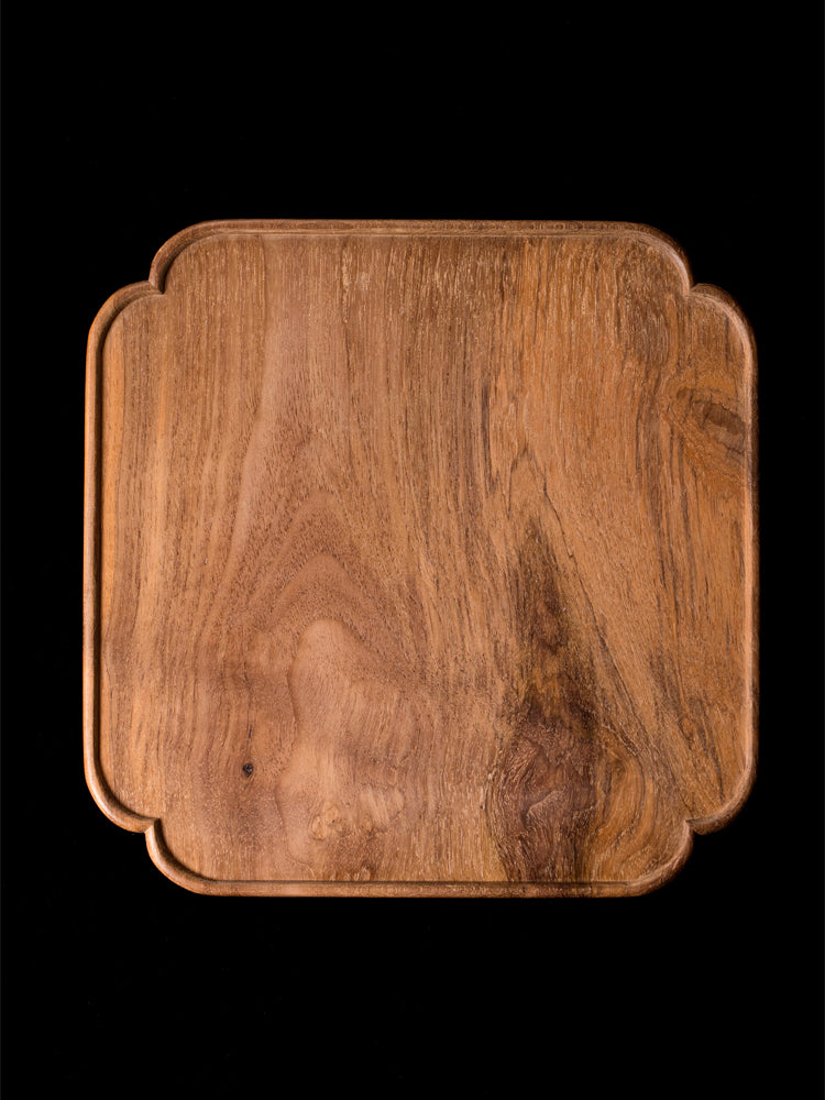 WMS™ Teak wood plate No.1
