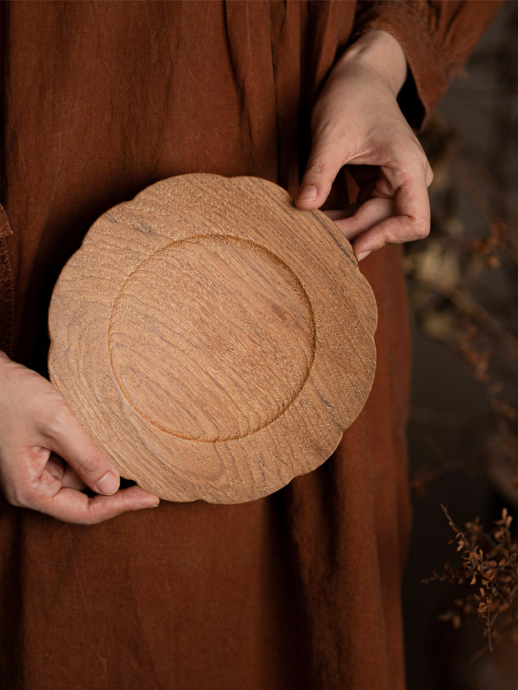 WMS™ Teak wood plate No.2