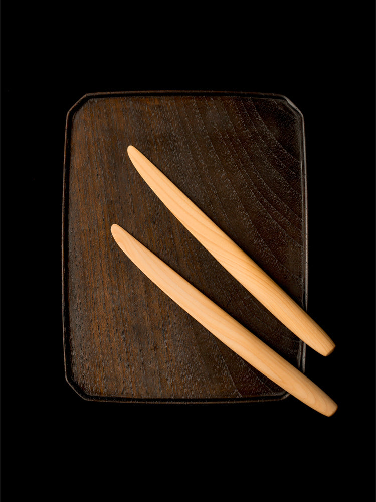 WMS™ Wooden knife and fork