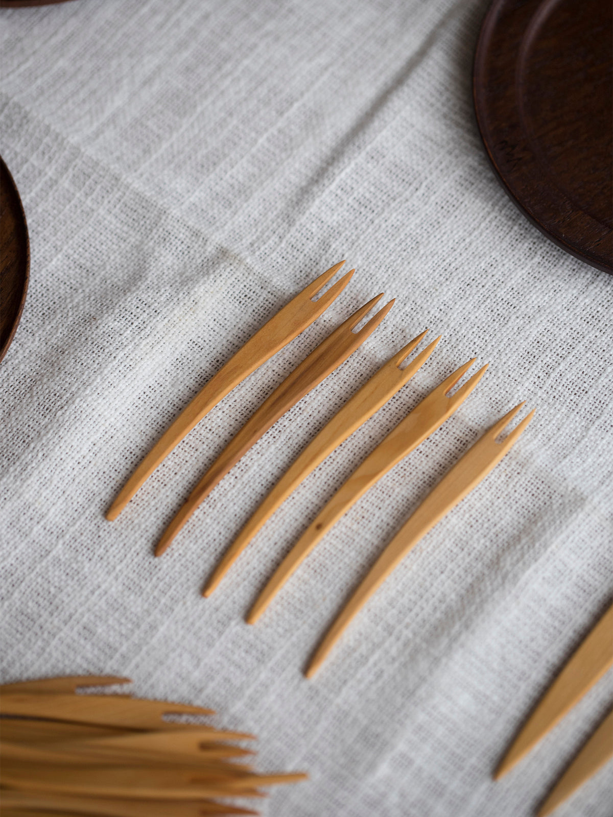 WMS™ Wooden knife and fork